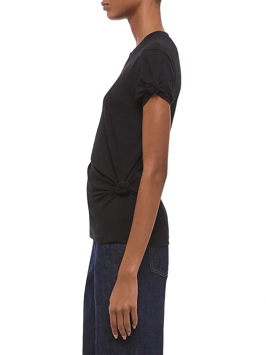 Helmut Lang Women's Knot Baby T-Shirt | Thumbnail 5 Helmut Lang Women's Knot Baby T-Shirt | Thumbnail 5
