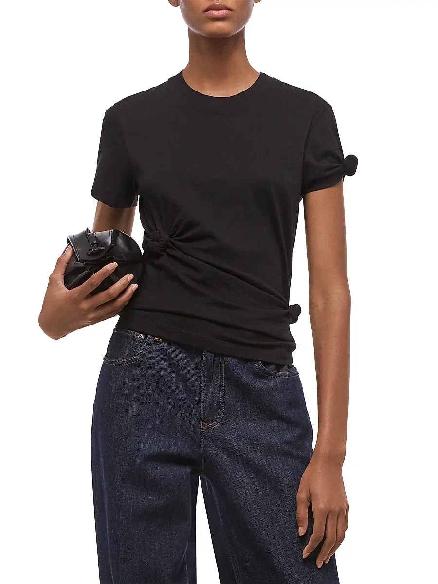 Helmut Lang Women's Knot Baby T-Shirt | Thumbnail 6 Helmut Lang Women's Knot Baby T-Shirt | Thumbnail 6