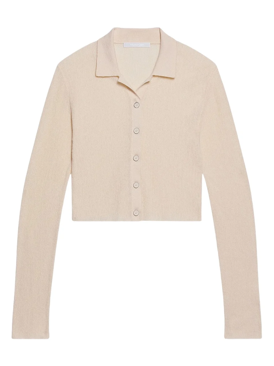 Women's Raw Edge Linen-Blend Knit Cardigan