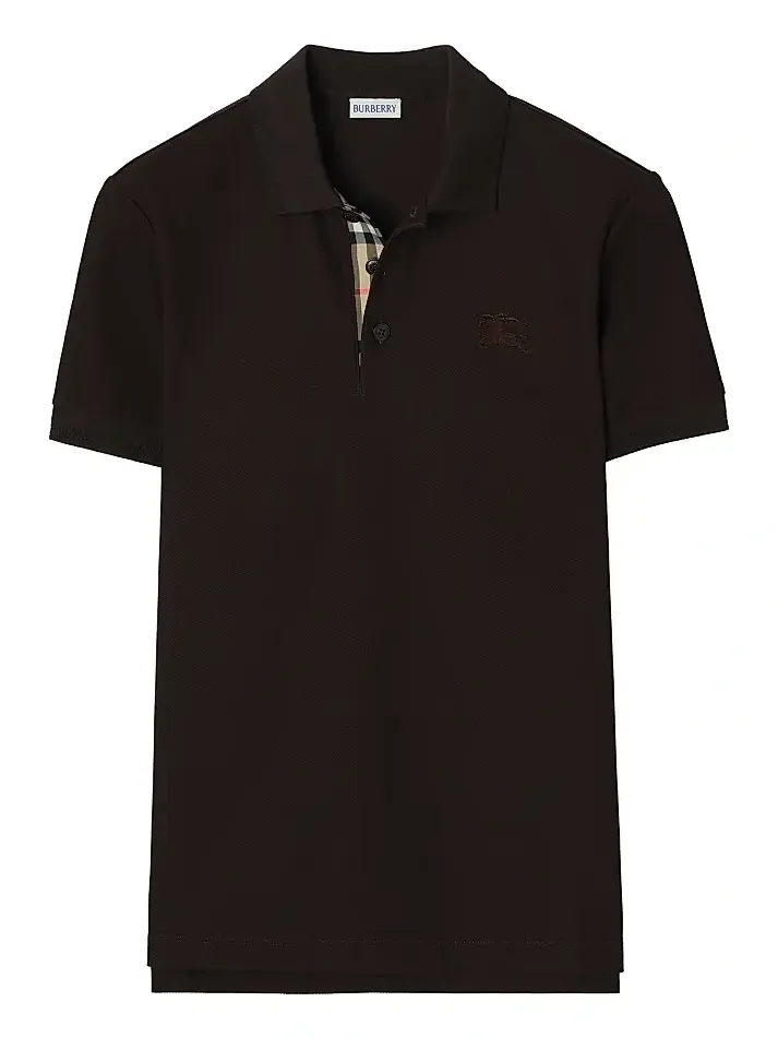 Burberry Men's Eddie Cotton Piqué Slim-Fit Polo Shirt