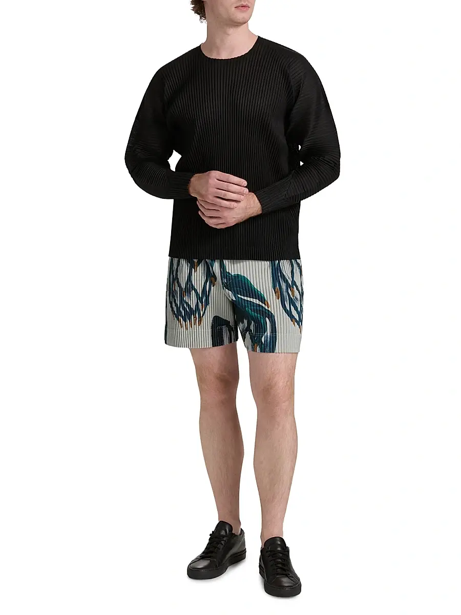 Homme Plissé Issey Miyake Men Agave Mesh Pleated Top | Thumbnail 2 Homme Plissé Issey Miyake Men Agave Mesh Pleated Top | Thumbnail 2