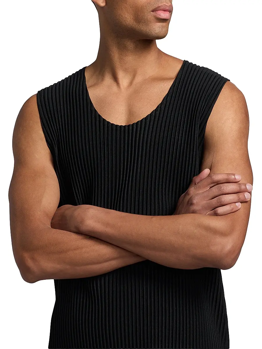 Homme Plissé Issey Miyake Men June Pleated Slim Tank | Thumbnail 6 Homme Plissé Issey Miyake Men June Pleated Slim Tank | Thumbnail 6