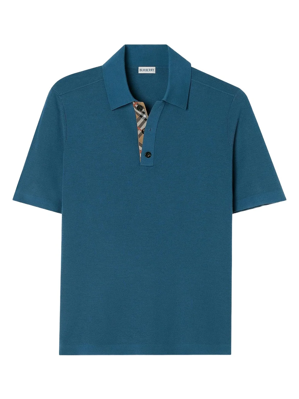 Burberry Men's Marcus Wool Polo Shirt