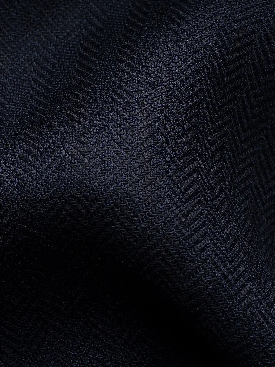 Eton Men's Herringbone Linen-Blend Shirt Jacket | Thumbnail 3 Eton Men's Herringbone Linen-Blend Shirt Jacket | Thumbnail 3