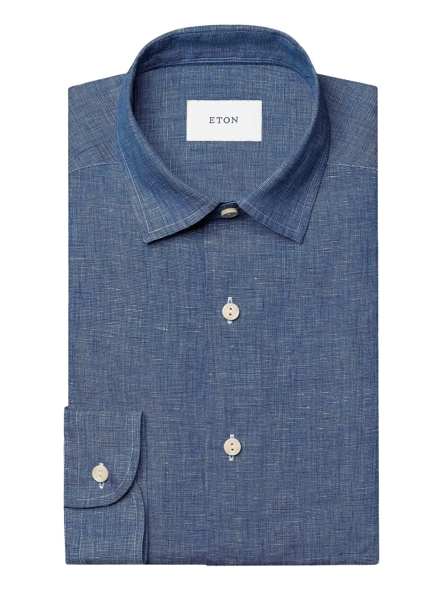 Men's Linen Long-Sleeve Shirt Men's Linen Long-Sleeve Shirt