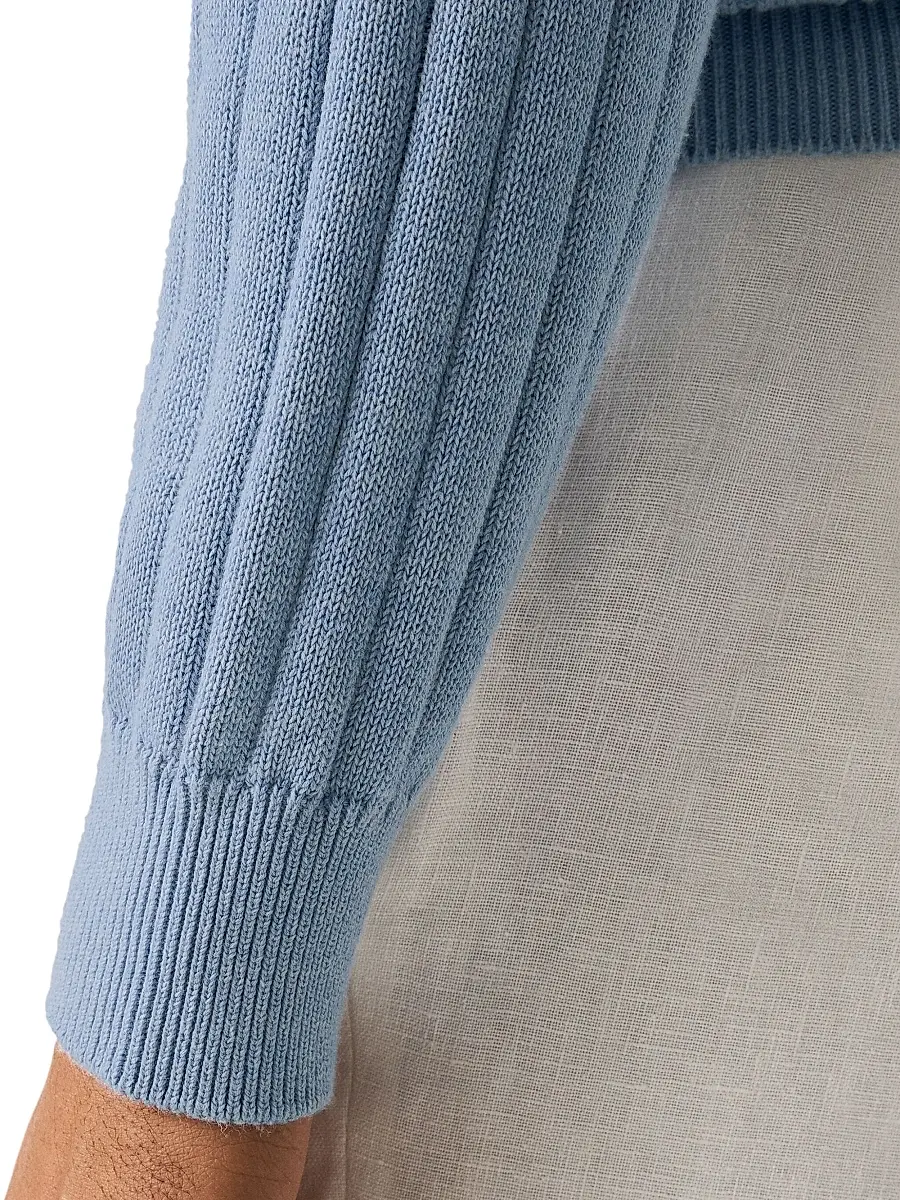 Eton Men's Knit Crewneck Sweater | Thumbnail 5 Eton Men's Knit Crewneck Sweater | Thumbnail 5