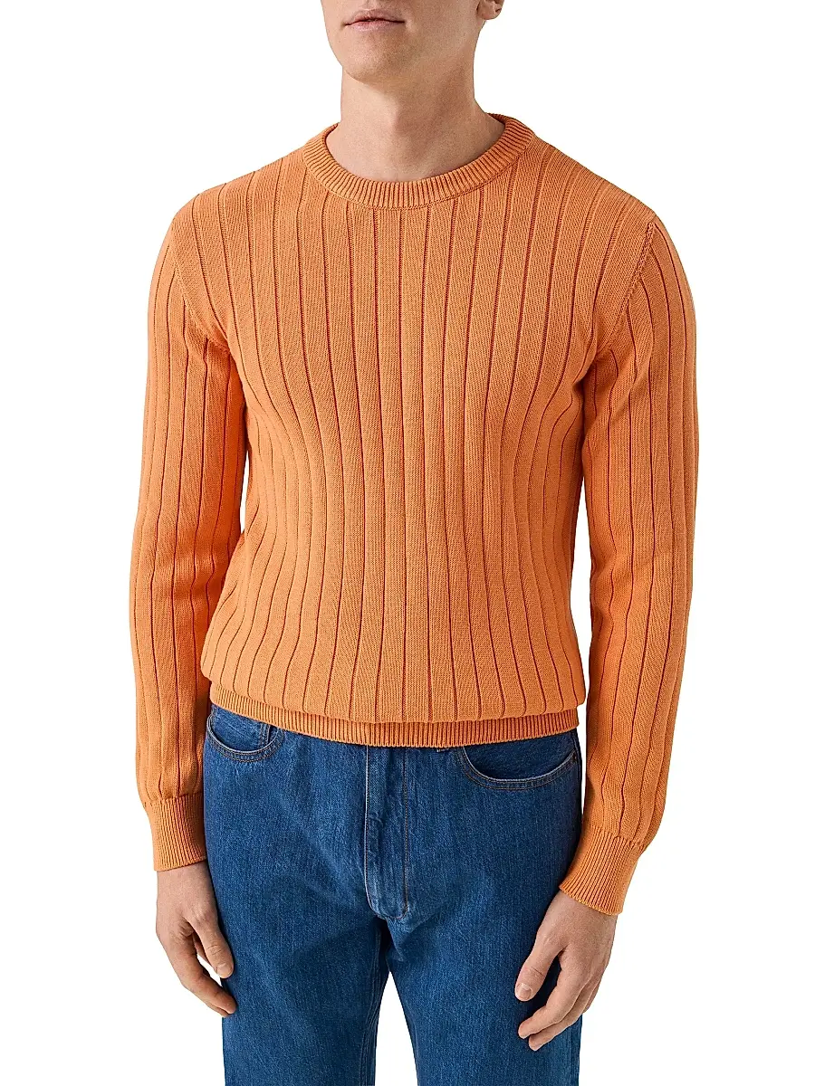 Eton Men's Knit Crewneck Sweater | Thumbnail 2 Eton Men's Knit Crewneck Sweater | Thumbnail 2