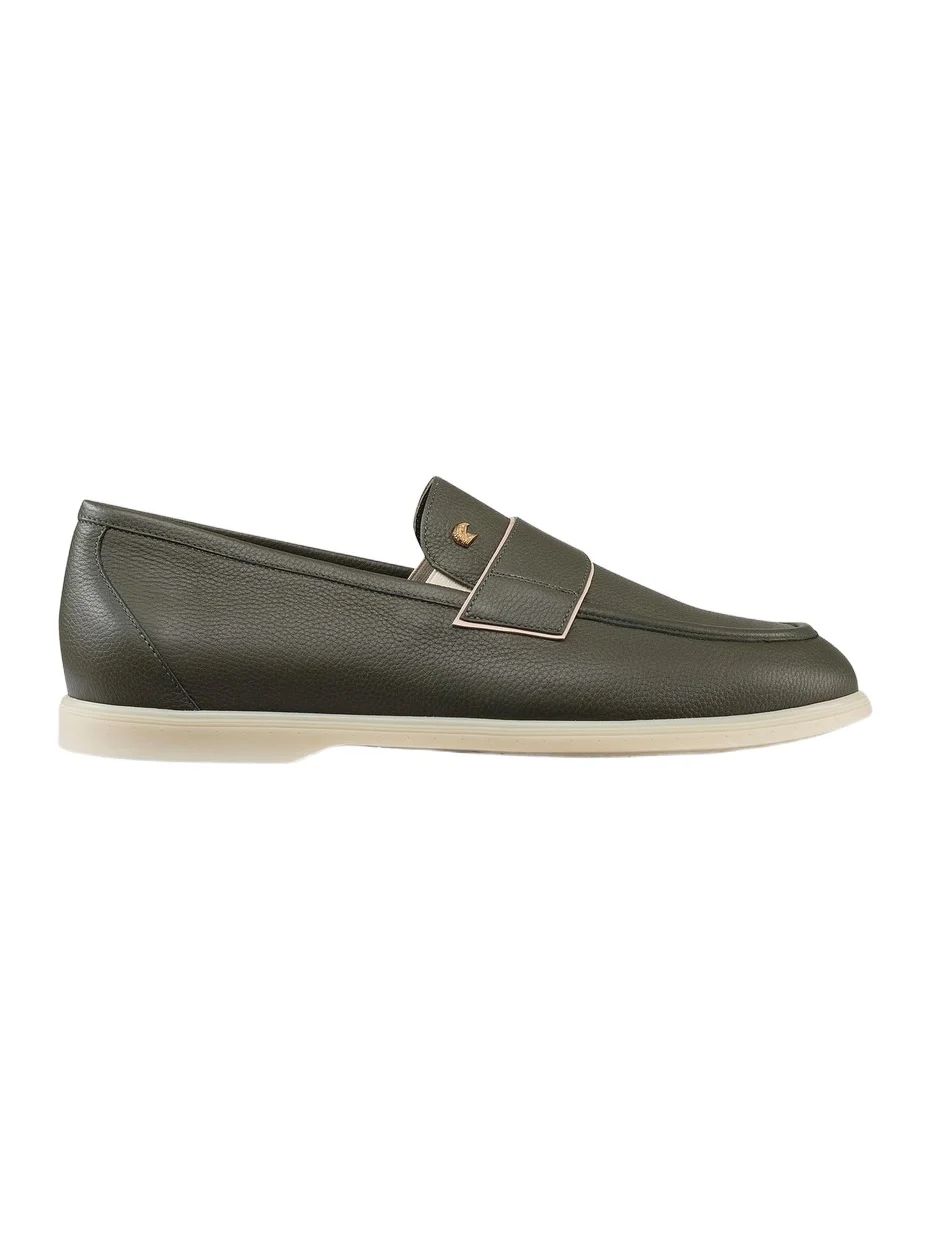 Stefano Ricci Men's Calfskin Leather Loafers