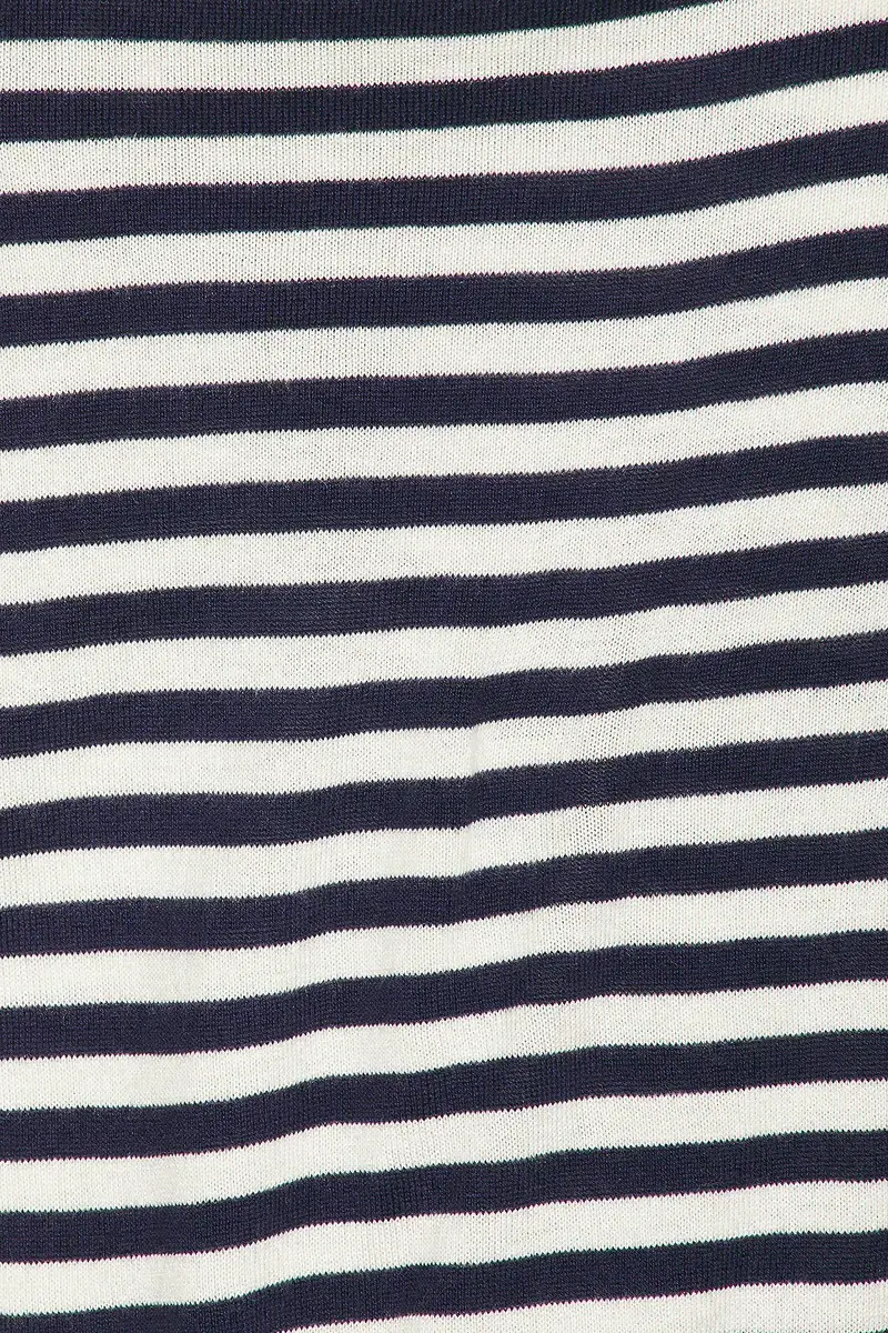 RENGGLI Silk Cashmere Stripe Knit Polo Top | Thumbnail 5 RENGGLI Silk Cashmere Stripe Knit Polo Top | Thumbnail 5