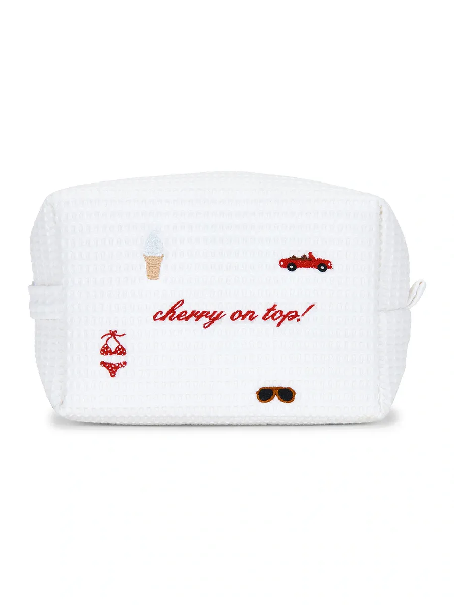 Cherry On Top Waffle Pouch