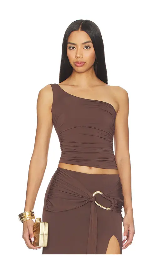 Bardot Dion One Shoulder Top | Image 1 Bardot Dion One Shoulder Top | Image 1
