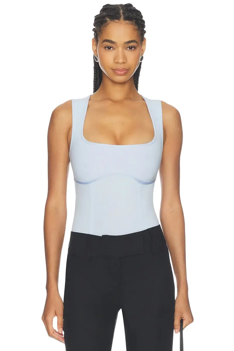 Organic Cotton Scoop Neck Bodysuit Organic Cotton Scoop Neck Bodysuit