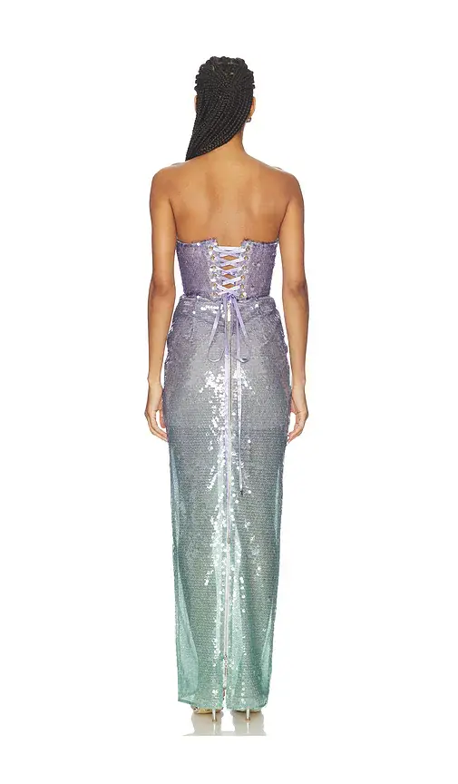 Bronx and Banco Ibiza Ombre Farah Strapless Maxi Dress | Thumbnail 3 Bronx and Banco Ibiza Ombre Farah Strapless Maxi Dress | Thumbnail 3