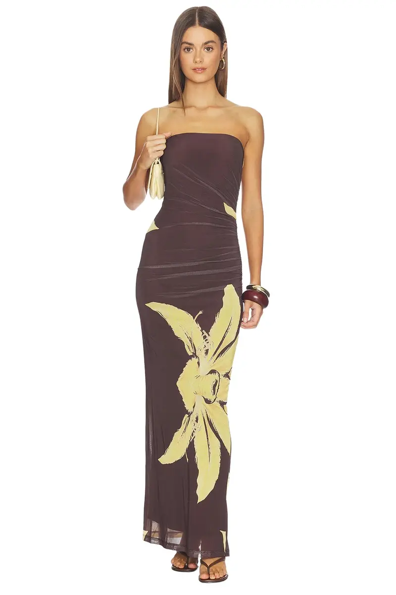 Ciera Strapless Mesh Dress Ciera Strapless Mesh Dress