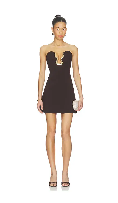 Bardot Venya Hourglass Mini Dress | Image 1 Bardot Venya Hourglass Mini Dress | Image 1