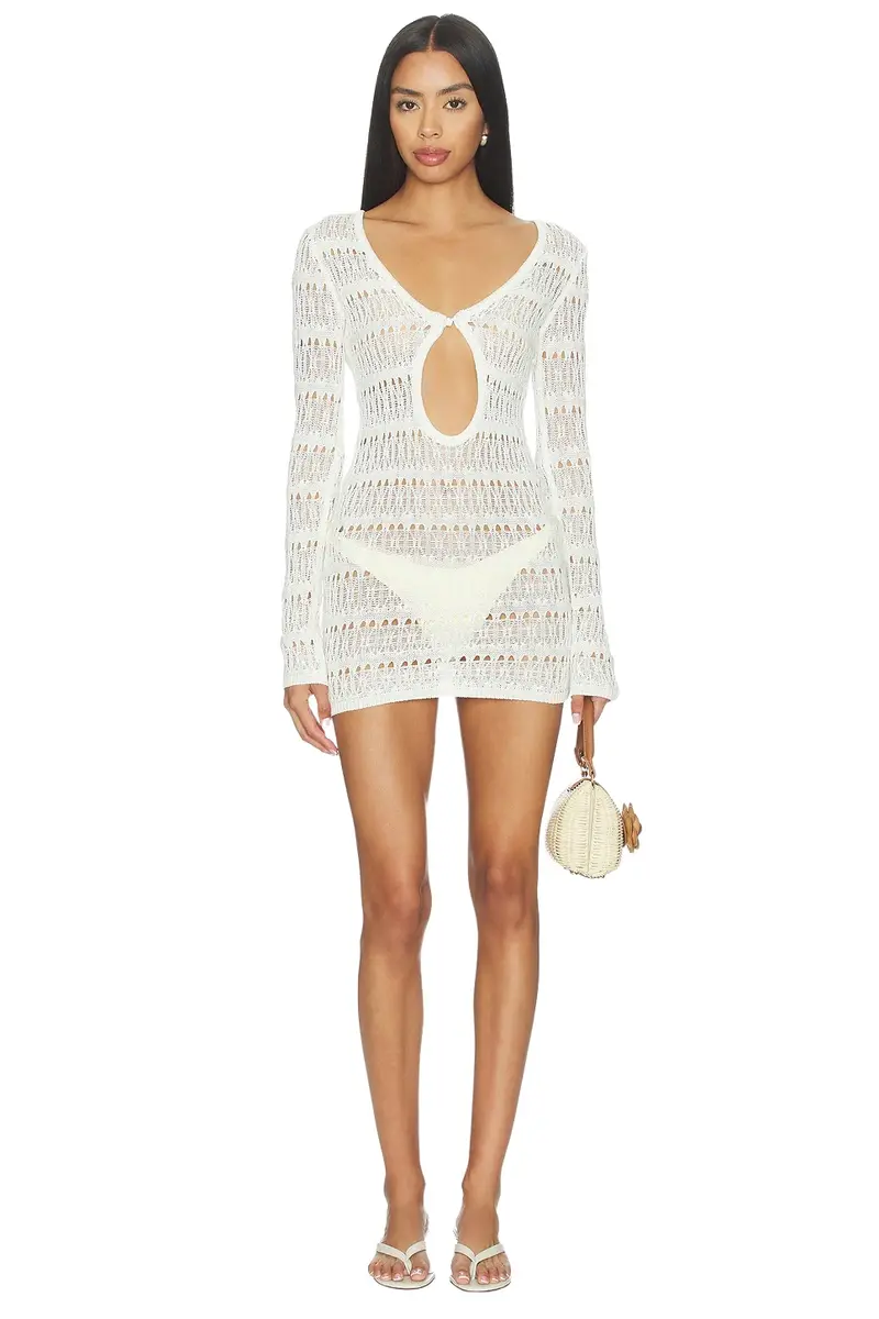 Franny Crochet Mini Dress Franny Crochet Mini Dress