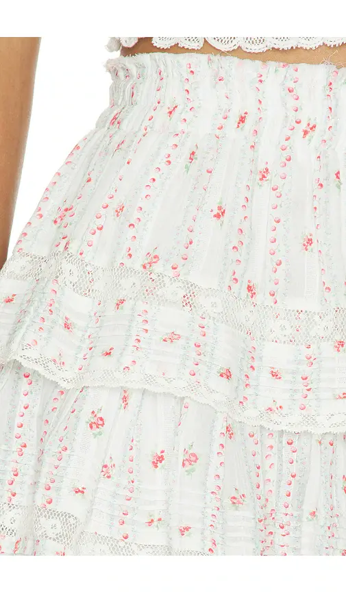 LoveShackFancy Ruffle Mini Skirt | Thumbnail 6