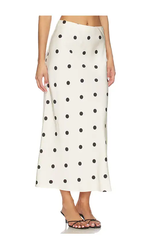 Bardot Pheobe Satin Midi Skirt | Thumbnail 2 Bardot Pheobe Satin Midi Skirt | Thumbnail 2