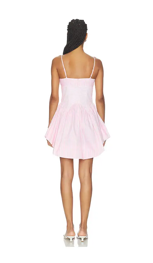 Fleur du Mal Short Button-up Garter Dress | Thumbnail 3 Fleur du Mal Short Button-up Garter Dress | Thumbnail 3