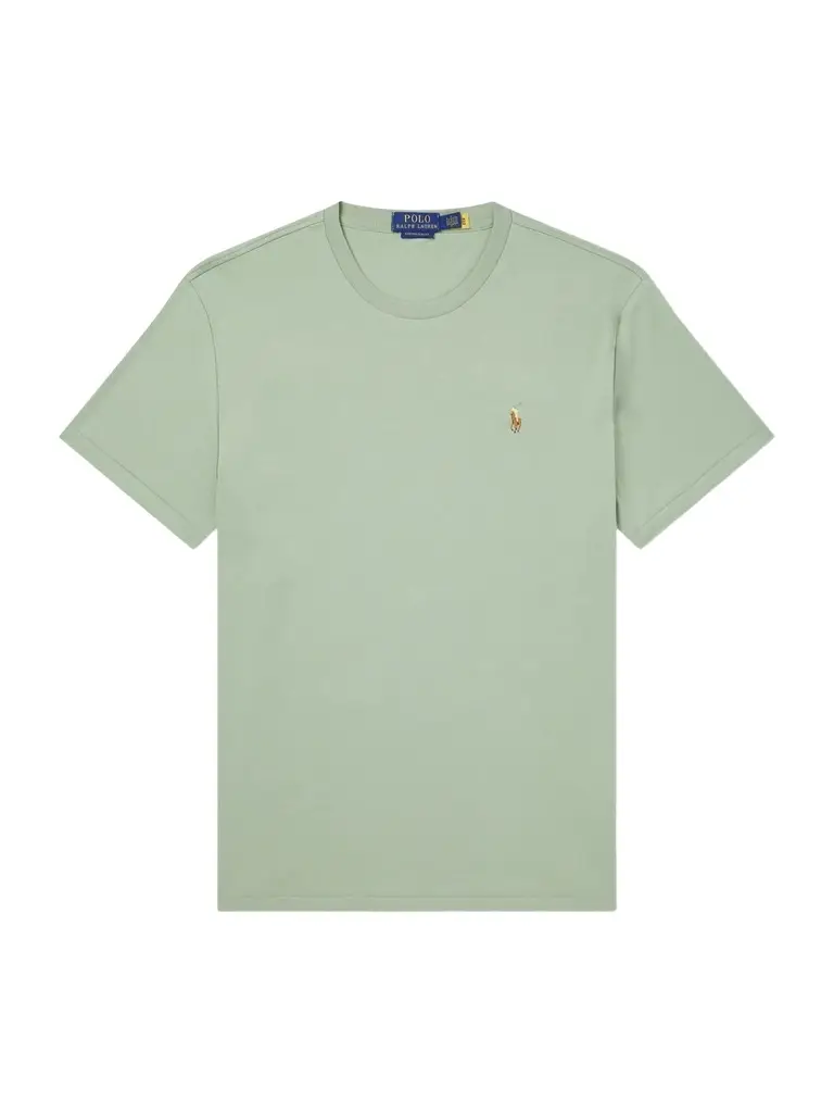 Polo Ralph Lauren Logo-Embroidered Cotton-Jersey T-Shirt - Men | Image 1 Polo Ralph Lauren Logo-Embroidered Cotton-Jersey T-Shirt - Men | Image 1