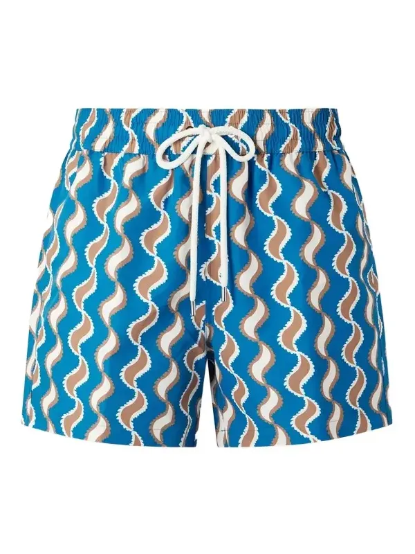Rio Straight-Leg Mid-Length Printed Swim Shorts - Men Rio Straight-Leg Mid-Length Printed Swim Shorts - Men