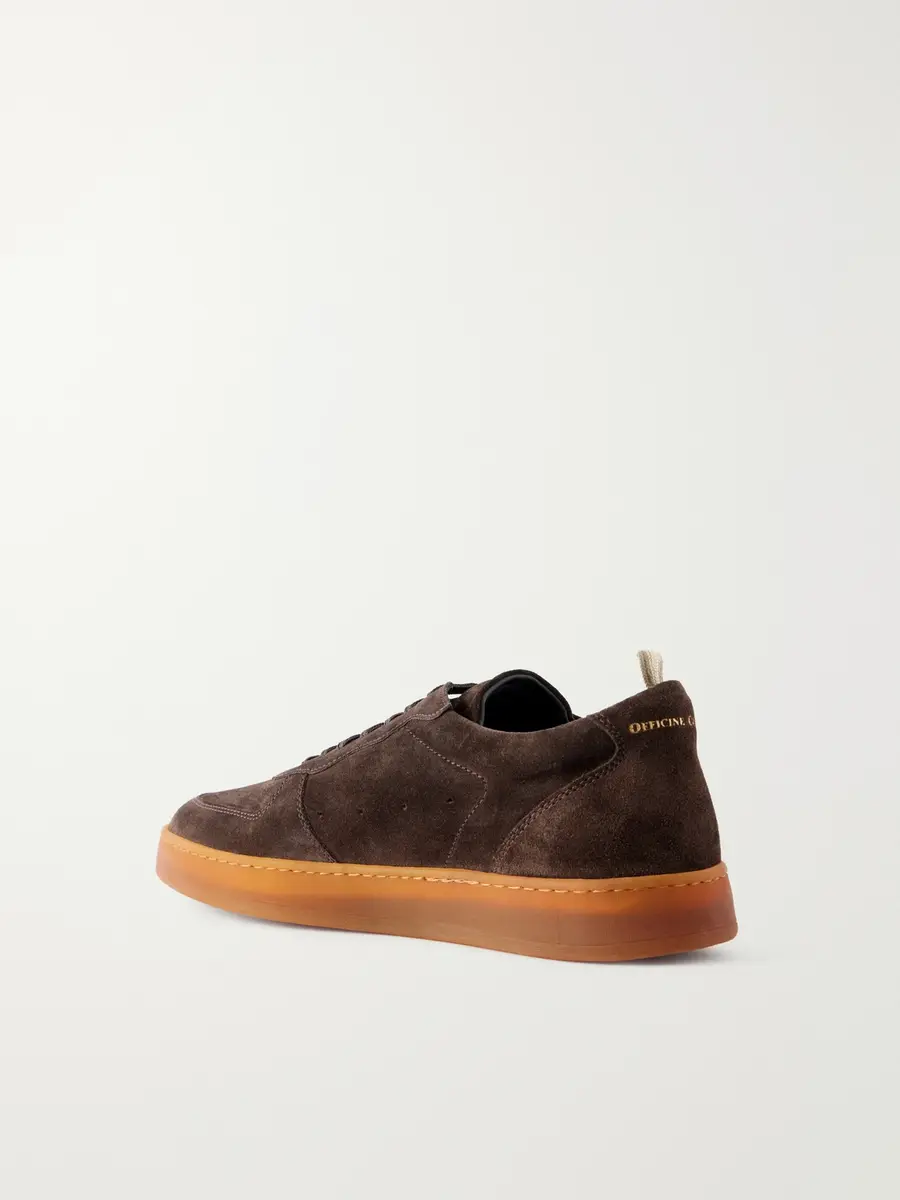 Officine Creative Asset 001 Suede Sneakers - Men | Thumbnail 4 Officine Creative Asset 001 Suede Sneakers - Men | Thumbnail 4