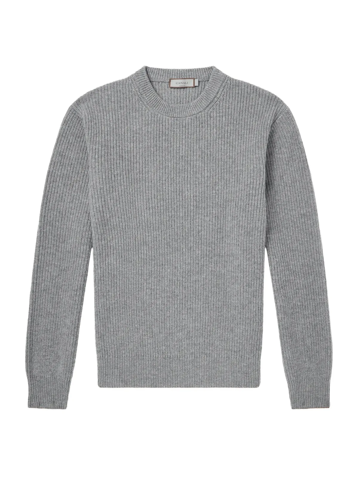 Ribbed Wool and Cashmere-Blend Sweater - Men