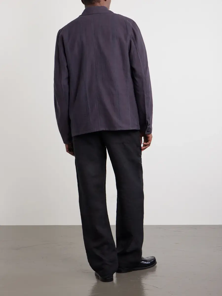 Kardo Somesh Checked Cotton Suit Jacket - Men | Thumbnail 4 Kardo Somesh Checked Cotton Suit Jacket - Men | Thumbnail 4