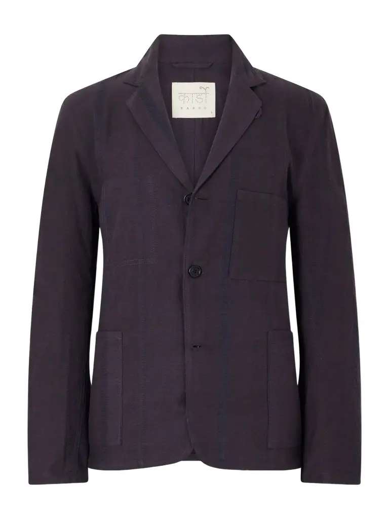 Somesh Checked Cotton Suit Jacket - Men Somesh Checked Cotton Suit Jacket - Men