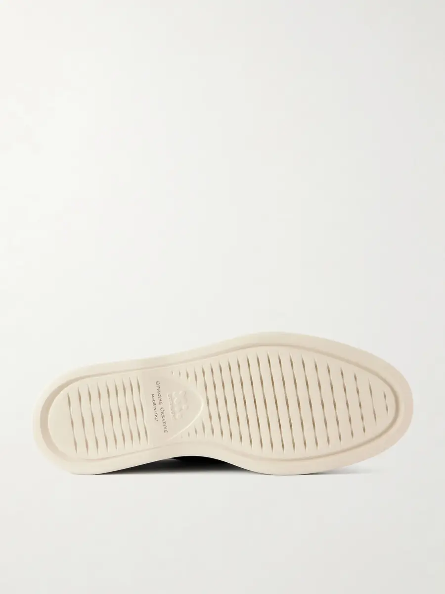 Officine Creative Frame 001 Suede Penny Loafers - Men | Thumbnail 3