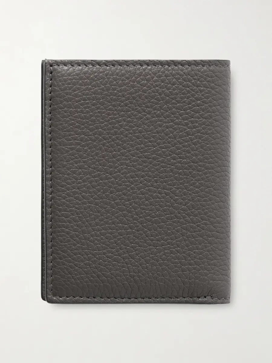 Tom Ford Full-Grain Leather Bifold Cardholder - Men | Thumbnail 2