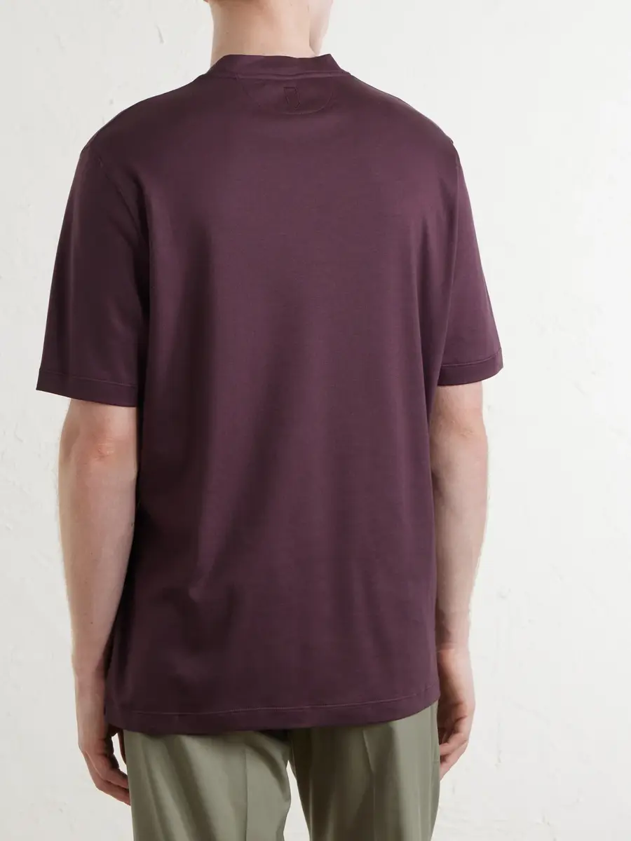 Canali Cotton-Jersey T-Shirt - Men | Thumbnail 4