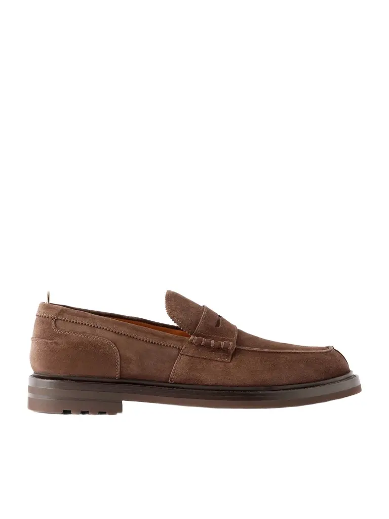Officine Creative Sax Flexi 001 Suede Loafers - Men | Image 1 Officine Creative Sax Flexi 001 Suede Loafers - Men | Image 1