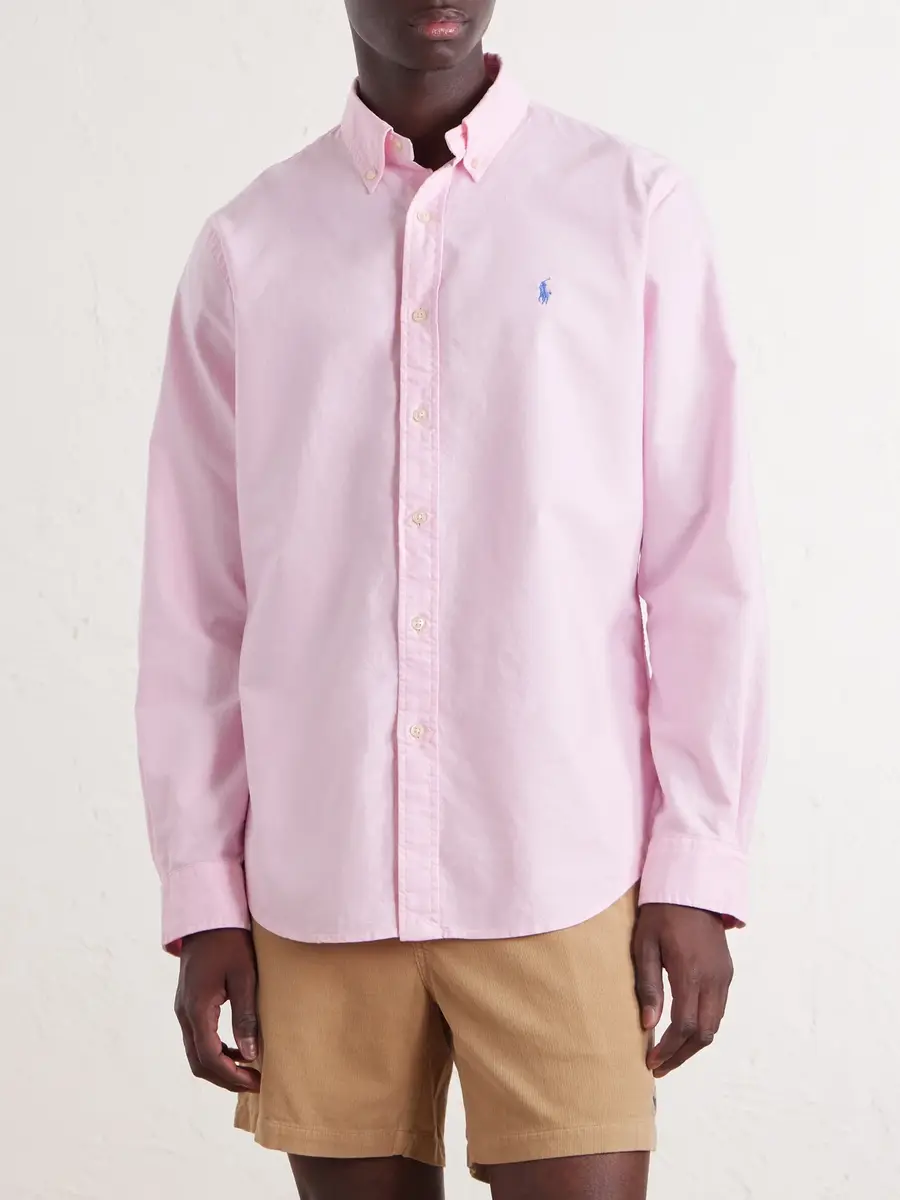 Polo Ralph Lauren Logo-Embroidered Cotton Oxford Shirt - Men | Thumbnail 3 Polo Ralph Lauren Logo-Embroidered Cotton Oxford Shirt - Men | Thumbnail 3