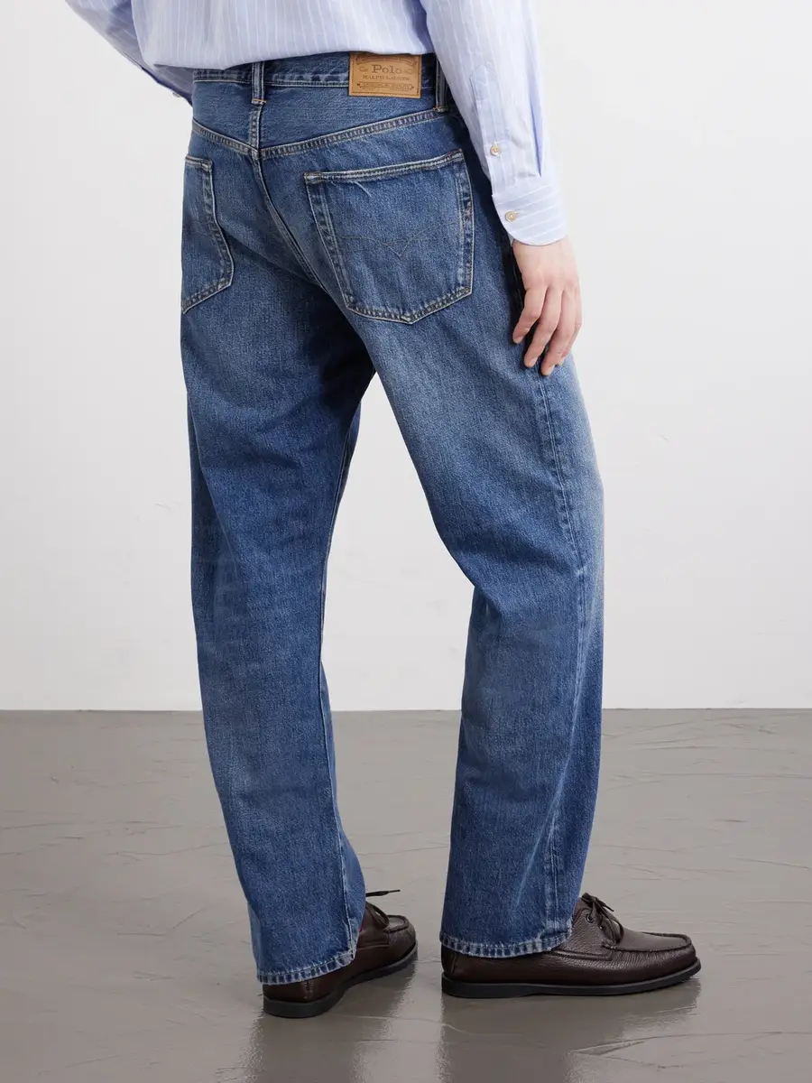 Polo Ralph Lauren Straight-Leg Distressed Jeans - Men | Thumbnail 4 Polo Ralph Lauren Straight-Leg Distressed Jeans - Men | Thumbnail 4