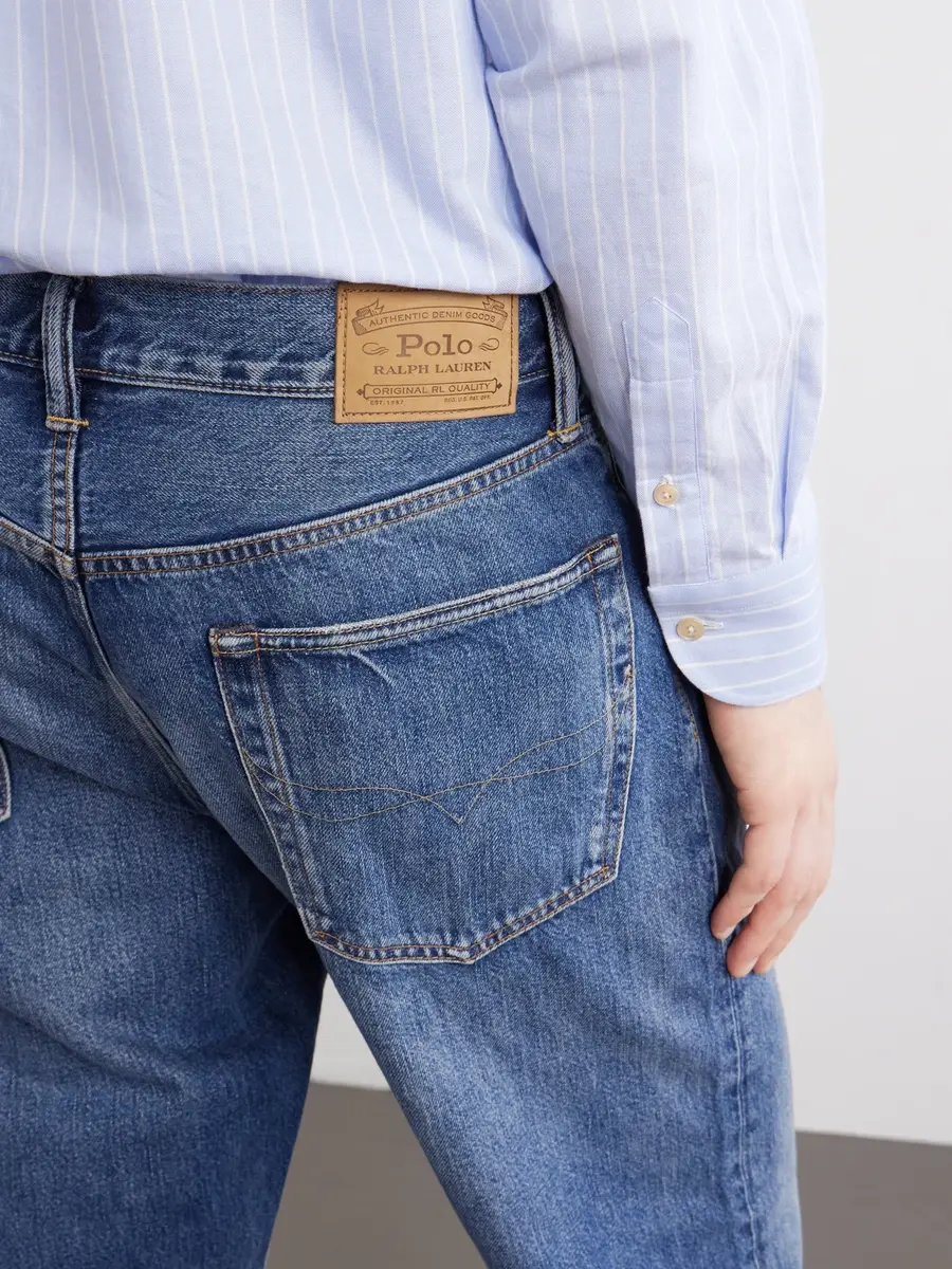 Polo Ralph Lauren Straight-Leg Distressed Jeans - Men | Thumbnail 5 Polo Ralph Lauren Straight-Leg Distressed Jeans - Men | Thumbnail 5