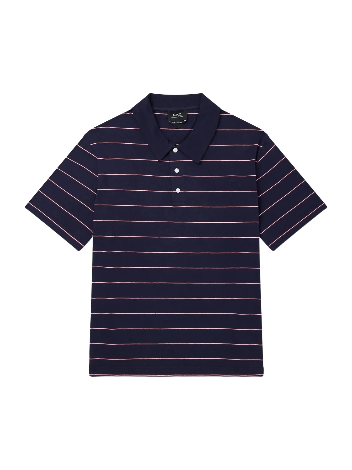 Henry Striped Cotton-Blend Jersey Polo Shirt - Men Henry Striped Cotton-Blend Jersey Polo Shirt - Men
