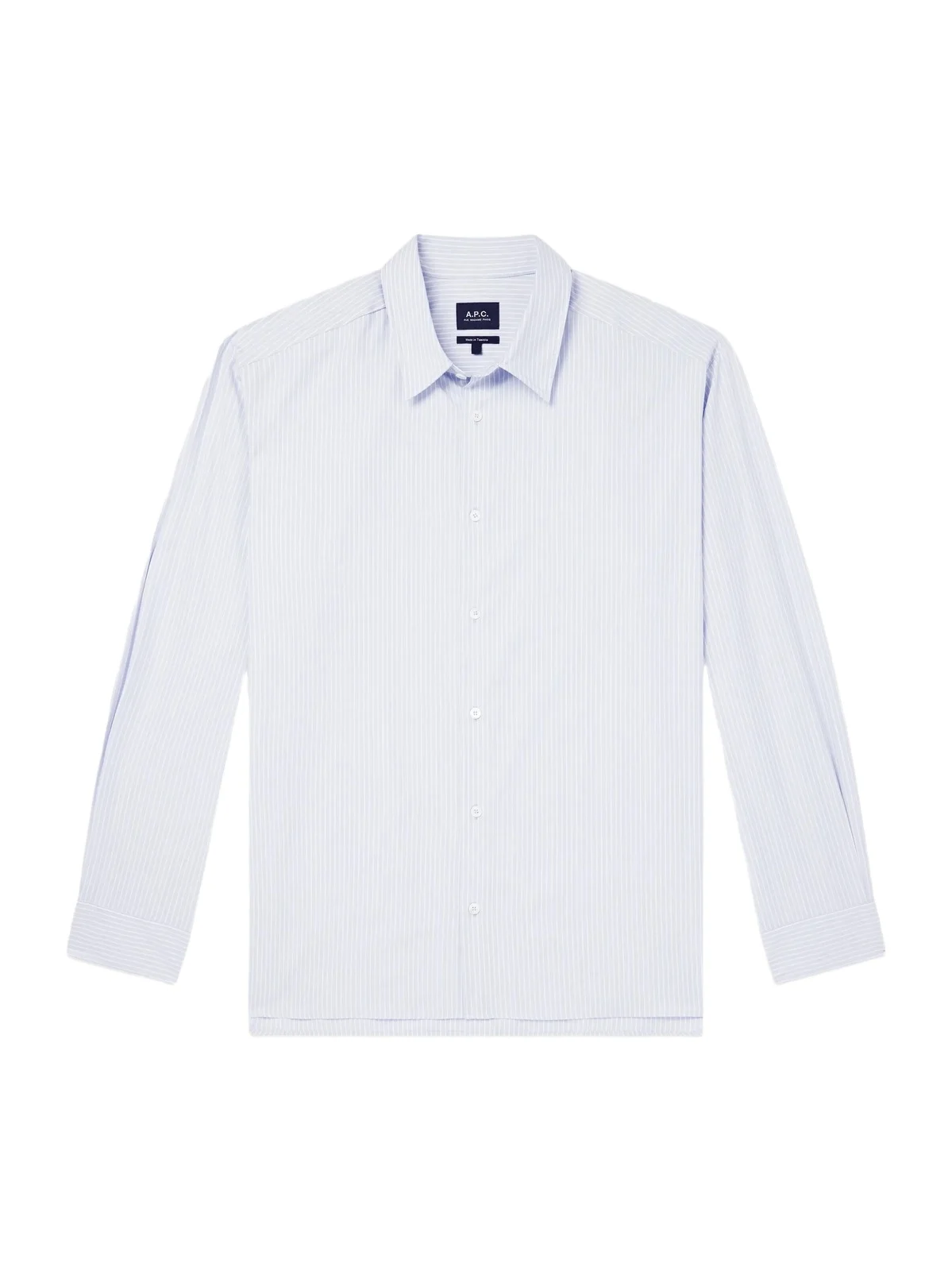 Malo Striped Organic Cotton Shirt - Men Malo Striped Organic Cotton Shirt - Men