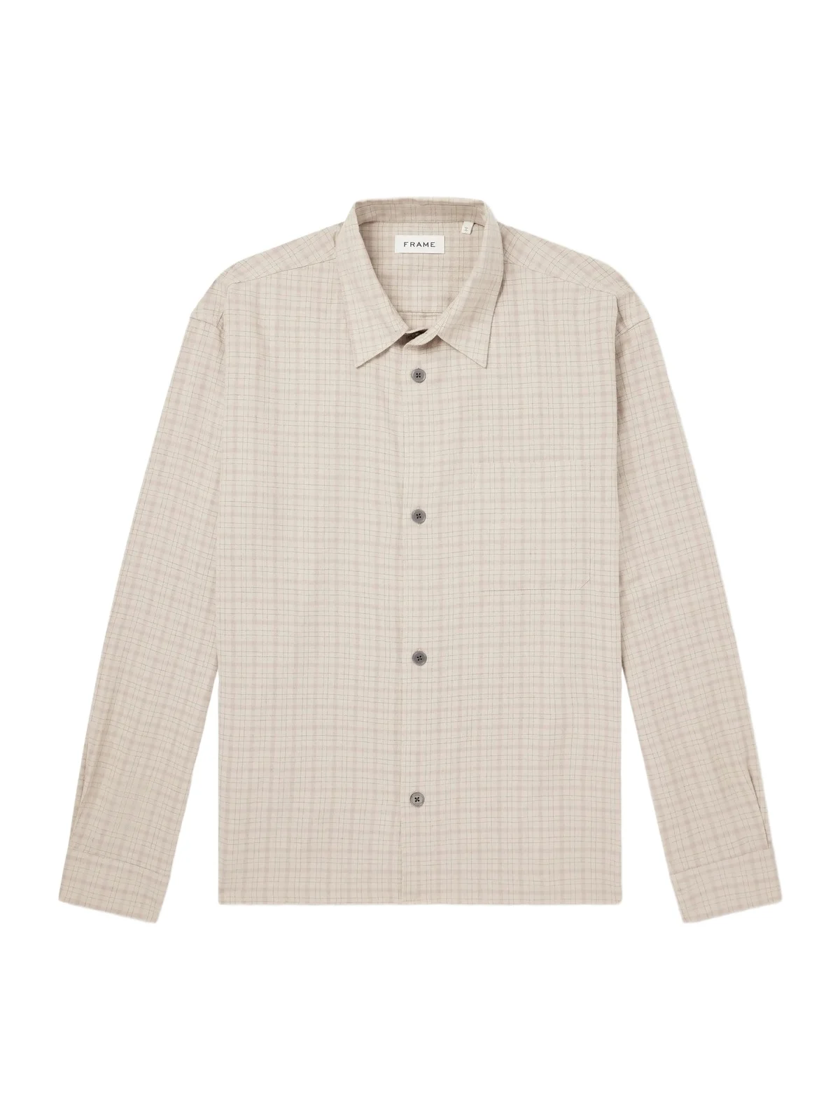 Checked Woven Shirt - Men