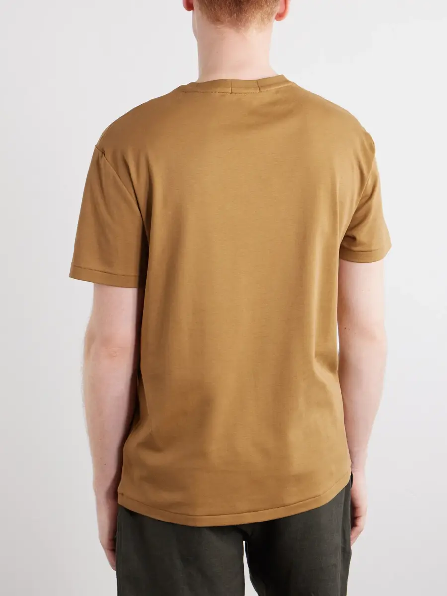 Polo Ralph Lauren Logo-Embroidered Cotton-Jersey T-Shirt - Men | Thumbnail 4 Polo Ralph Lauren Logo-Embroidered Cotton-Jersey T-Shirt - Men | Thumbnail 4