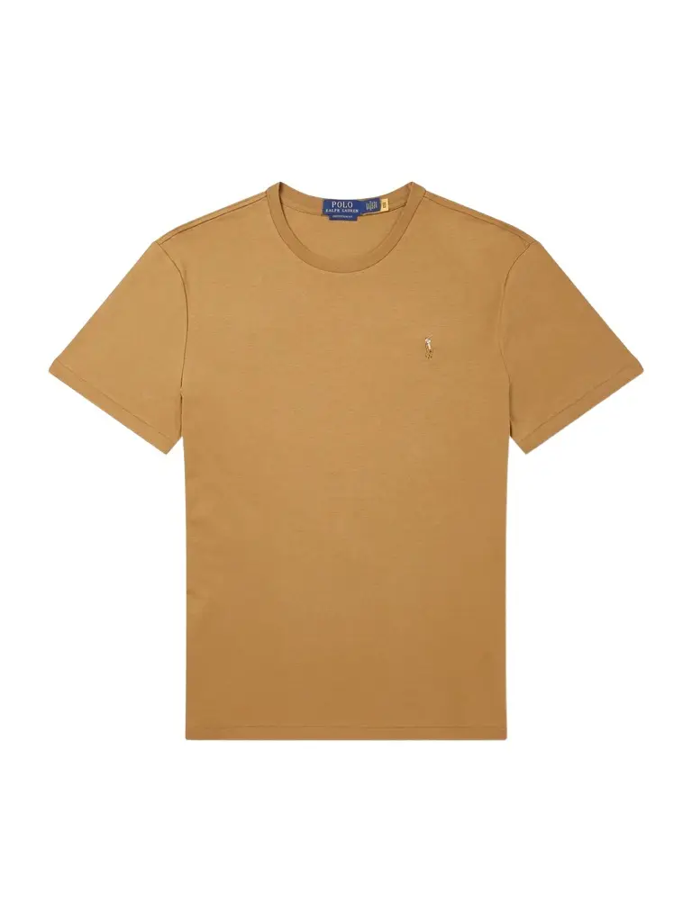 Polo Ralph Lauren Logo-Embroidered Cotton-Jersey T-Shirt - Men | Image 1 Polo Ralph Lauren Logo-Embroidered Cotton-Jersey T-Shirt - Men | Image 1