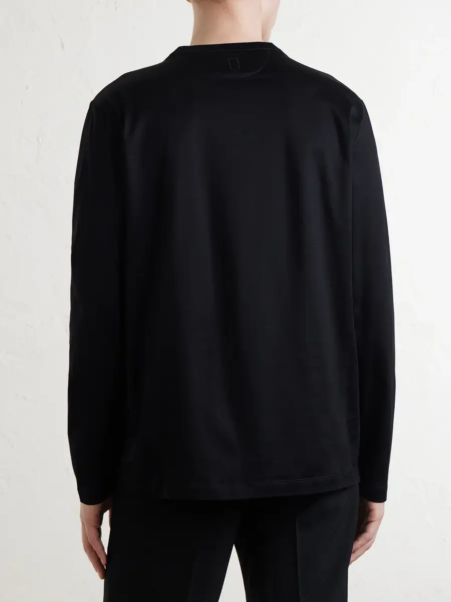 Canali Cotton-Jersey T-Shirt - Men | Thumbnail 4