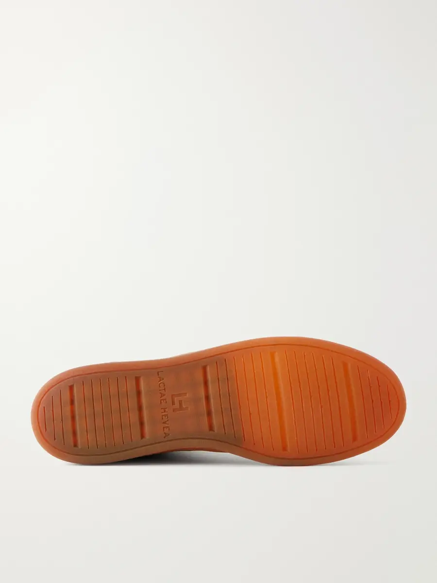 Officine Creative Militia 002 Leather-Trimmed Suede Sneakers - Men | Thumbnail 3 Officine Creative Militia 002 Leather-Trimmed Suede Sneakers - Men | Thumbnail 3