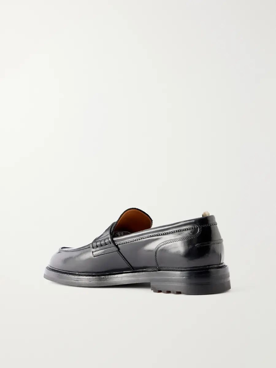 Officine Creative Sax Flexi 001 Leather Loafers - Men | Thumbnail 4 Officine Creative Sax Flexi 001 Leather Loafers - Men | Thumbnail 4