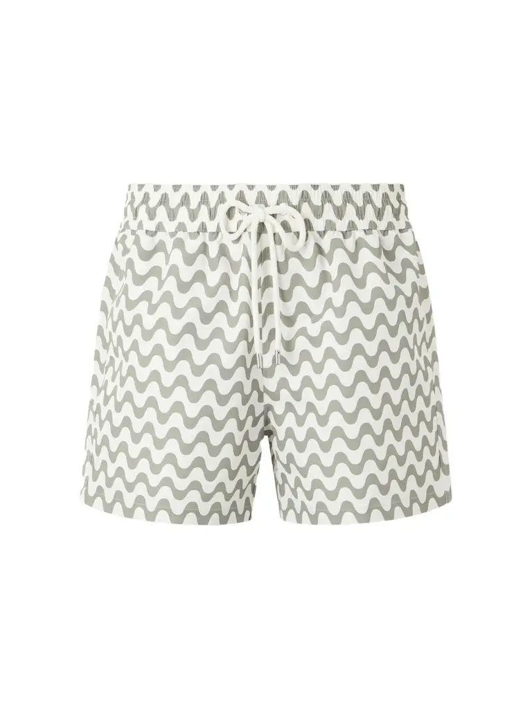 Frescobol Carioca Rio Straight-Leg Mid-Length Printed Swim Shorts - Men | Image 1 Frescobol Carioca Rio Straight-Leg Mid-Length Printed Swim Shorts - Men | Image 1