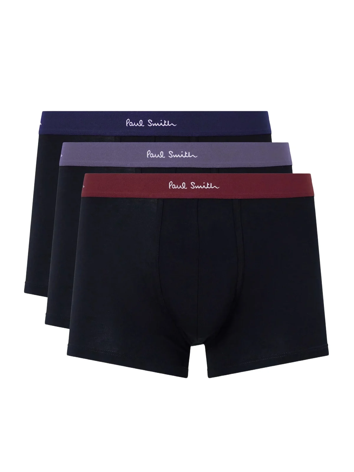 Paul Smith Three Pack Stretch Organic Cotton-Jersey Boxer Briefs - Men