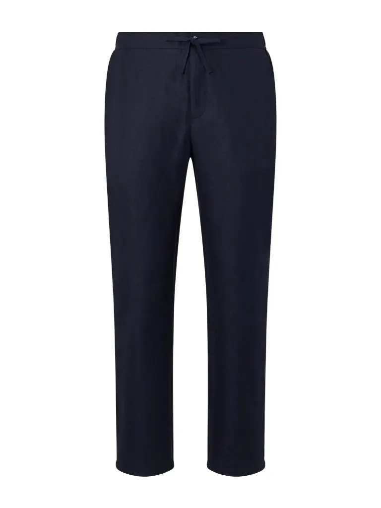 Mendes Straight-Leg Linen and Cotton-Blend Twill Drawstring Trousers - Men Mendes Straight-Leg Linen and Cotton-Blend Twill Drawstring Trousers - Men