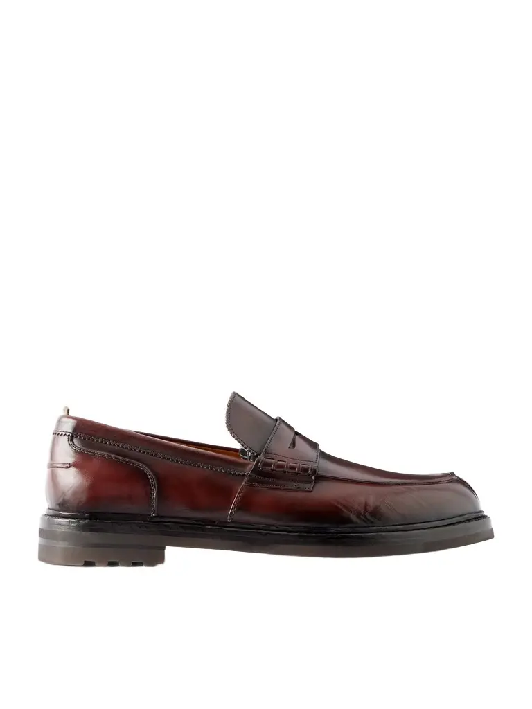 Officine Creative Sax Flexi 001 Leather Loafers - Men | Image 1 Officine Creative Sax Flexi 001 Leather Loafers - Men | Image 1