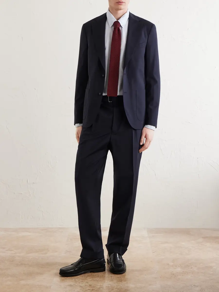 OFFICINE GÉNÉRALE Arthus Wool-Fresco Suit Jacket - Men | Thumbnail 2 OFFICINE GÉNÉRALE Arthus Wool-Fresco Suit Jacket - Men | Thumbnail 2