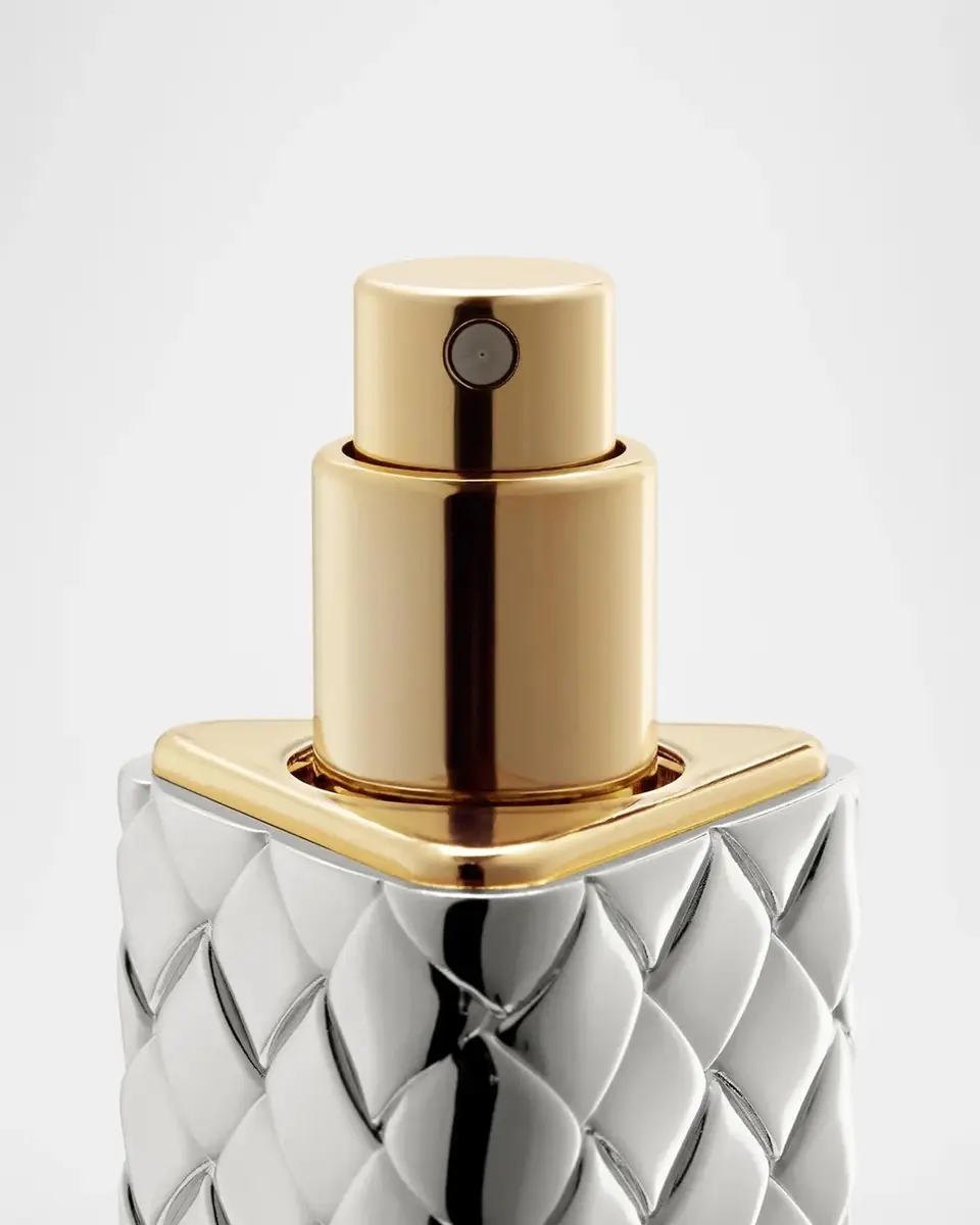 Bottega Veneta Silver Travel Perfume Case | Thumbnail 3